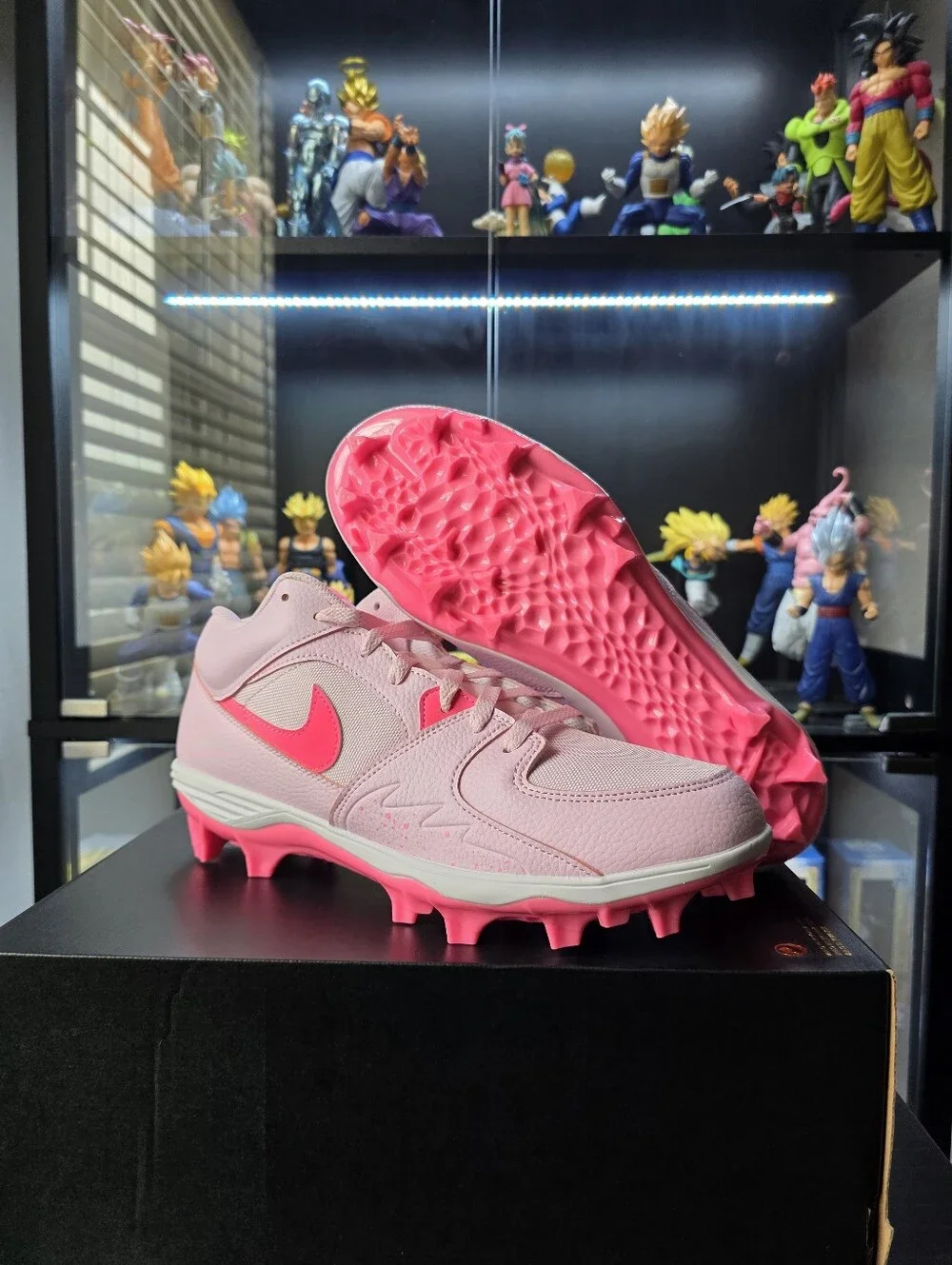Mens Size 12 Nike Air Jordan Stadium 90 Low TD Pink Football Cleats